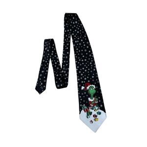 Dr. Seuss Enterprises The GRINCH Stole Christmas Santa Claus Men's Neck Tie